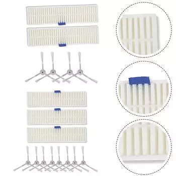 Боковая щетка и комплект высокоэффективных фильтров для Rowenta ZR740003 для Explorer 60