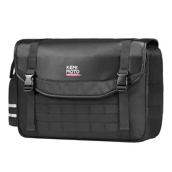 Боковая сумка для мотоцикла KEMIMOTO объемом 15 л, сумка для седла мотоцикла Rebel 250, универсальная боковая сумка, водоотталкивающий держатель для напитков, в комплекте металлический, устойчивый к ржавчине, маленький