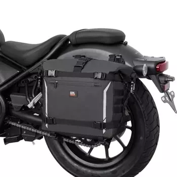 Боковая сумка KEMIMOTO из ПВХ, водонепроницаемый материал, боковая сумка для мотоцикла, 15 л, 25 л, функция расширения, 100% водонепроницаемая боковая сумка, внутренняя водонепроницаемая структура, сиденье B