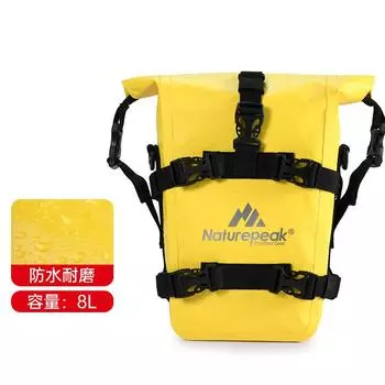 Боковая сумка на бампер мотоцикла, многофункциональная сумка для верховой езды, рюкзак из ПВХ, водонепроницаемый, Amazon, горячее путешествие на мотоцикле, артефакт, оптовая продажа 8LIPX-7 Waterproof серый