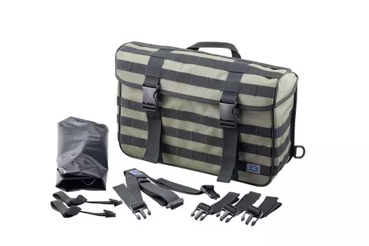 Боковая сумка Оливково-зеленая [Kijima] ZK3-10005G