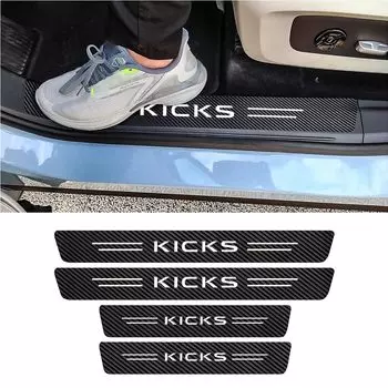 Боковая защита подножек Kicks Nissan Kicks P15 Совместима со всеми наклейками на дверные щитки серии P15 Кожа Сильная адгезия Водонепроницаемая Защита от грязи Устойчива к царапинам