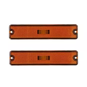 Боковой габаритный фонарь переднего бампера, 2 шт. для Jeep Wrangler YJ 1987-1995 гг.