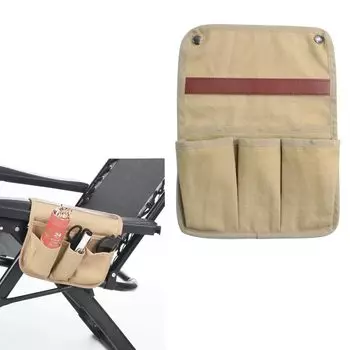 Боковой карман для стула, карман для наружного использования, сумка для хранения на открытом воздухе, складной стул, подлокотник для хранения, карман для рыбалки
