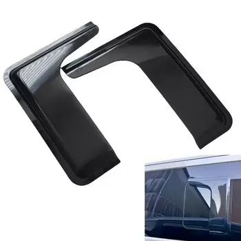 Боковой козырек RXCARGO для каравана NV350 E26 Hiace 200 Series 4 Type 5 Type 6 Type 7 Type 8 сдвижная дверь небольшой козырек дымчатый черный дождевой козырек