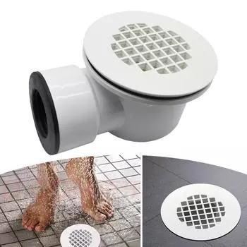 Боковой слив для ванной комнаты, слив в полу, универсальная дренажная вставка для прачечной