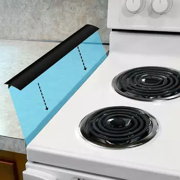 - Боковой заполнитель для духовок, щелей между плитой и столешницей, защита белый