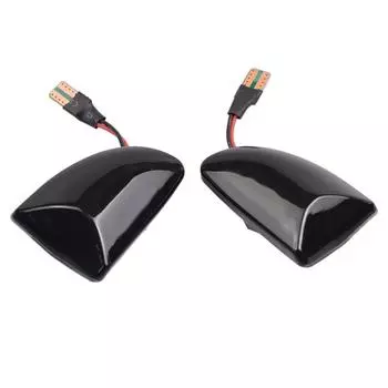 Боковые габаритные огни с дымчатым стеклом и светодиодными лампами для mercedes-benz smart fortwo W451 2007-2014