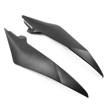Боковые крышки бака Панели газового обтекателя для Yamaha YZF R6 2008 2009 2010 2012 2013 2014 2015 чёрный
