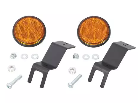 Боковые отражатели KITACO Ducks 125 Grom левый и правый 1 комплект, часть отражателя (JB04) (JC92) (53,5) 801-1320000