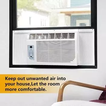 Боковые панели кондиционера, 2 шт., с рамкой, комплект аккордеона переменного тока, аксессуары для мобильных кондиционеров Sets