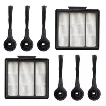 Боковые щетки + комплект фильтров для пылесоса Shark RV1000 Аксессуары Запчасти