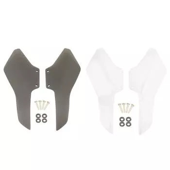 Боковые ветровые стекла для мотоцикла, украшение для ветрового стекла, простая установка, акриловые ветровые дефлекторы, боковой обтекатель для R18 B серый