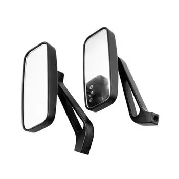 Боковые зеркала, классические прямоугольные модифицированные детали чёрный