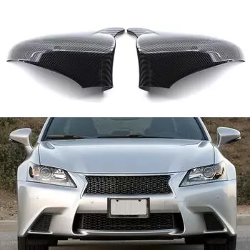 Боковые зеркала заднего вида автомобиля, сменные крышки для Lexus GS L10 ES XV60 RC / RC F sport IS XE30, карбоновое зеркало carbon look