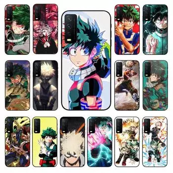 Boku no Hero Academia чехол для телефона для vivo Y31 Y30 Y33S Y11S Y12S Y17 Y20 Y20S Y21S Y1S Y53S Y15 Y19 Y91C V23 5G Чехлы VIVO Y1S