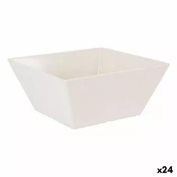 Bol Pour Apritifs La Mediterrnea Mlamine Blanc Brille 18 X 18 X 8 Cm (24 Units) TU