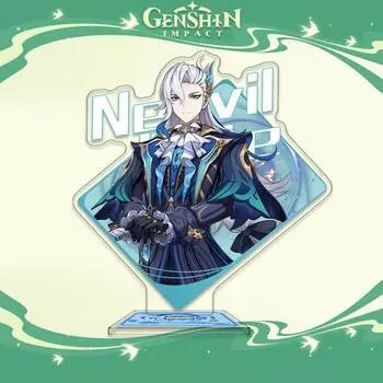 Большая акриловая стойка высотой 16 см с персонажами Genshin Impact 16cm