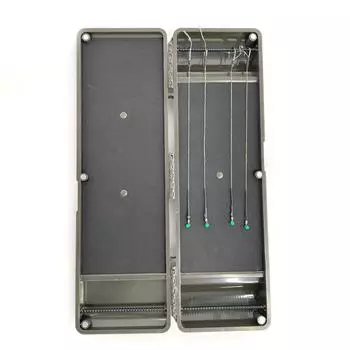 Большая безопасная пластиковая магнитная рыболовная оснастка для хранения оснастки коробка для ловли карпа 34,5 см