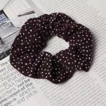 Большая блестящая тканевая резинка для волос, эластичная резинка для волос для фиксации хвостика, для девочек, ручной работы, резинки для волос, женские аксессуары для волос