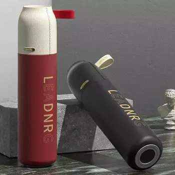 Большая бутылка для воды Termos, 530 мл, термос из нержавеющей стали, кофейная чашка, дорожная термокружка, бутылки, стакан, термоизоляция 350ml белый