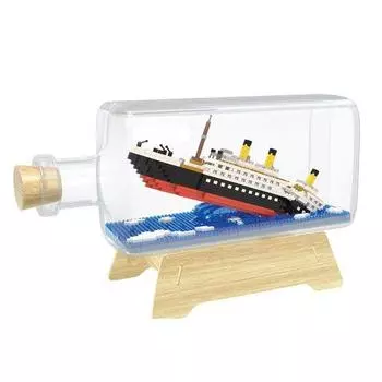 Большая бутылка Nanoblock Titanic 1040 шт. (PCS)