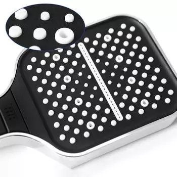 Большая душевая лейка с 7 режимами регулировки, водосберегающая насадка для душа с высоким давлением, высококачественная душевая лейка, аксессуары для ванной комнаты As shown