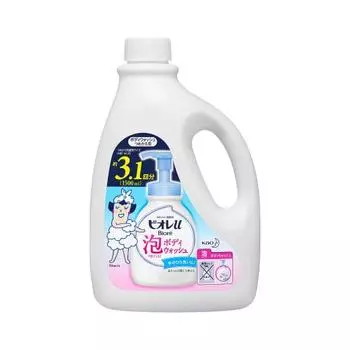 [Большая емкость] Biore U Foam Body Wash Refill 1500 мл Пенное очищающее средство для всего тела