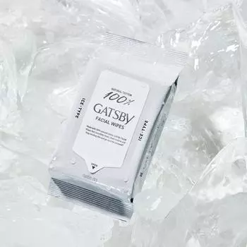 [Большая емкость] Бумага для лица Gatsby Ice Type 42 листа