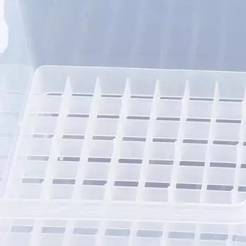 Большая емкость для маркеров, органайзер для ручек, жесткий пластиковый ящик с защелкивающейся крышкой, водонепроницаемый, портативный, для детей и студентов, 80 отделений