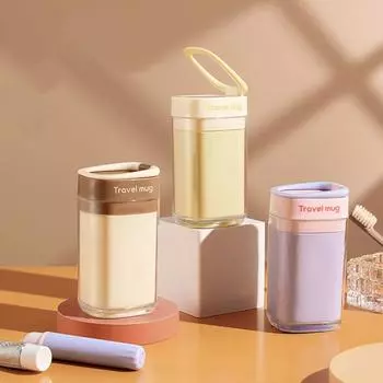 Большая емкость Dopamine Travel Wash Cup Легкий ящик для хранения зубных щеток для дома