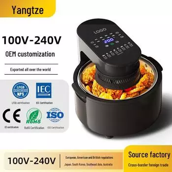 Большая емкость фритюрницы с сенсорным экраном и прозрачным дизайном 307x344x282 mm