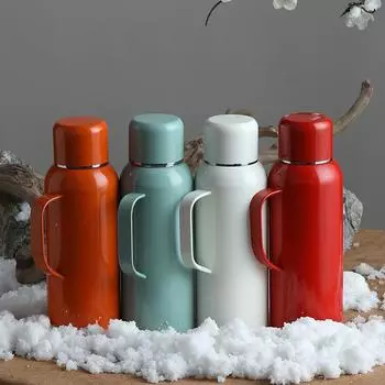 Большая емкость интеллектуальная термокружка офисная температура нержавеющая сталь кружка для воды изолированный горшок тушеный чайник 820ML