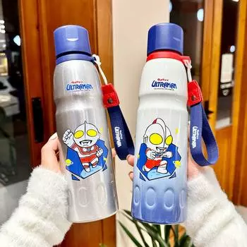 Большая емкость изолированная чашка для воды для детей Altman термос чашка для мальчиков нержавеющая сталь пищевой чайник для школьников 500ml