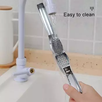 Большая емкость нержавеющая чесночная давилка антикоррозийная практичная чесночная давилка для дома