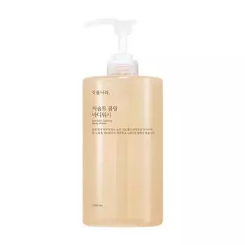 [Большая емкость/НОВИНКА] Охлаждающий гель для душа с морской солью Plantnara, 1000 мл, корейский уход за телом