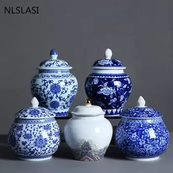 Большая емкость, общая банка для дома, кухни, канистра для специй, портативная герметичная керамика, контейнер для чая, резервуар для хранения кофе, дорожная банка для чая 12x14cm 700ml