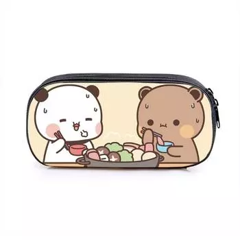 Большая емкость Panda Bubu Dudu Pen Pouch Printing Panda Bubu Bear Pencil Bag School Office style 9