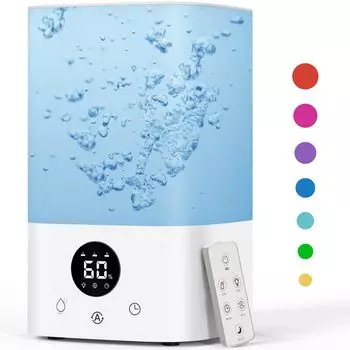 большая емкость прибытие зимой автоматическая влажность энергосберегающий ультразвуковой ароматизатор подача воды от тихого до 36 часов количество тумана сухой нагрев воды