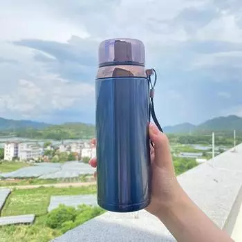 Большая емкость, простая веревка из нержавеющей стали 304, спортивная домашняя автомобильная слинг-кружка на открытом воздухе, номинальная стоимость 600ml