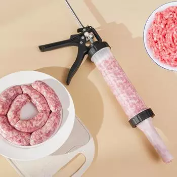 Большая емкость ручного оборудования для изготовления сосисок, высокоэффективное и экономящее время оборудование для изготовления сосисок для сардельков