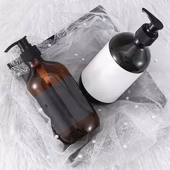 Большая емкость, шампунь, гель для душа, бутылка для утолщения, пресс-бутылка, бутылка-кондиционер 300 мл/500 мл 300ML