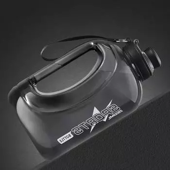 Большая емкость спортивная бутылка для воды для путешествий на открытом воздухе большие бутылки для воды портативный фитнес пластиковый стакан с соломинкой посуда для питья 1.8-2.8L