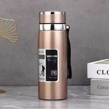 Большая емкость термос из нержавеющей стали для улицы, сохранение тепла и холода в течение 24 часов, бутылка для воды объемом 1000 мл 1000ML