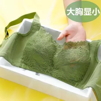 Большая грудь показывает небольшой размер, без стальных колец, собирает и регулирует тип дышащий тонкий кристалл чашечки верхняя поддержка бюстгальтер женский 34/75BC pass cup чёрный
