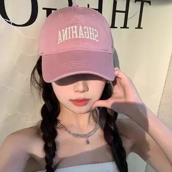 Большая и глубокая бейсболка с широкими полями для детей, весна-лето, хлопковая розовая кепка, большая окружность головы, солнцезащитный кепка для защиты от солнца adjustable