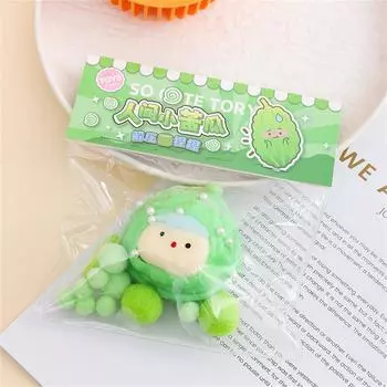 Большая игрушка ручной работы для снятия стресса, забавные овощи для снятия стресса и разминания One Size