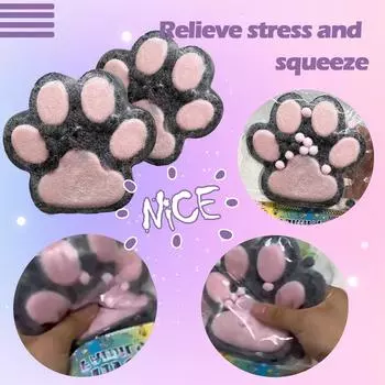 Большая игрушка ручной работы Taba для снятия стресса ( большой ) One Size чёрный