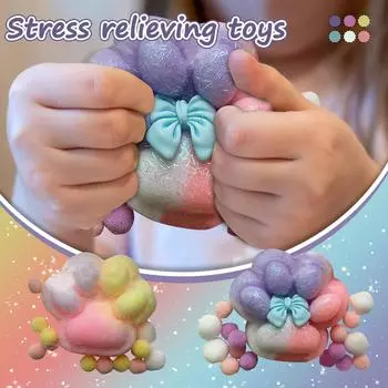 Большая игрушка ручной работы Taba для снятия стресса ( большой ) One Size светло-фиолетовый