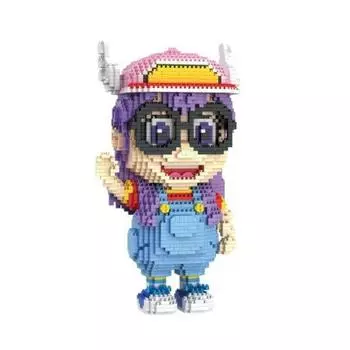 Большая кланяющаяся девочка в роговой оправе 2523 шт. (PCS)